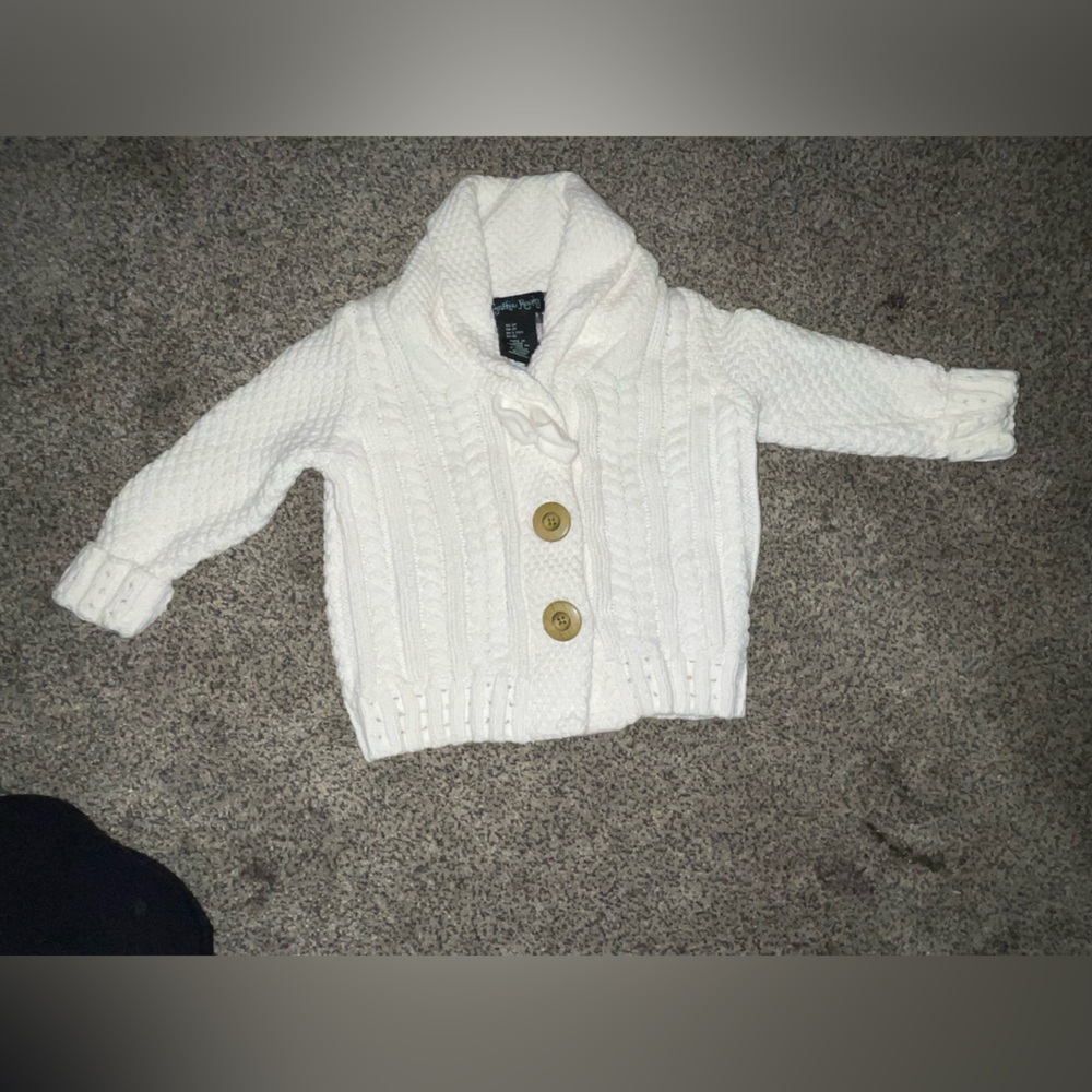 Cynthia Rowley Ivory Textured Sweater